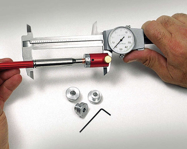 HORNADY LOCK-N-LOAD MESSSCHIEBER-ADAPTER MIT 7 MESSEINS&Atilde;&bdquo;TZEN