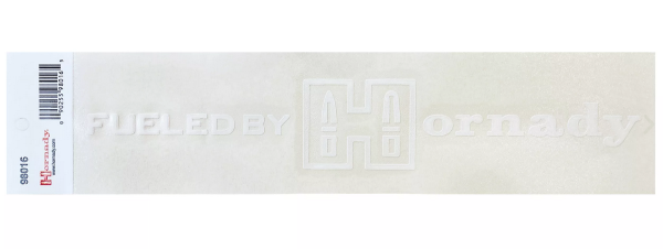 HORNADY FUELED BY HORNADY AUFKLEBER