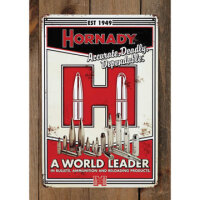 HORNADY VINTAGE BLECHSCHILD