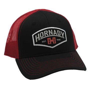 HORNADY SCHILDM&Atilde;&oelig;TZE ROT-SCHWARZ/SCHWARZ HORNADY EST. 1949