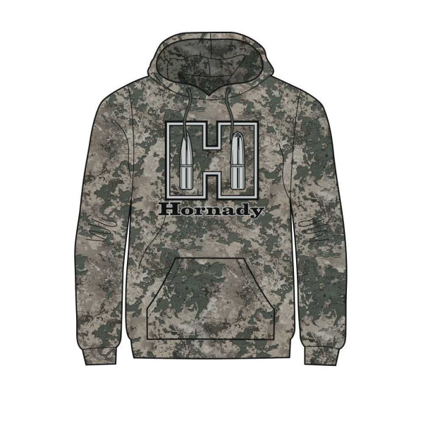 HORNADY KAPUZENPULLOVER FLEECE CAMOUFLAGE/BEIGE HORNADY GR. XXXL