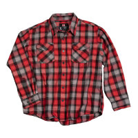 HORNADY HEMD ROT/KARIERT GR. XXL