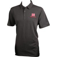 HORNADY POLOSHIRT SCHWARZ/ROT "H" GR. XXL