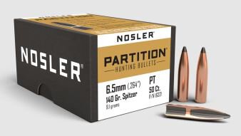 NOSLER GESCHOSSE 6,5MM/.264 140GR PARTITION SP 50/150