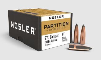 NOSLER GESCHOSSE .270/.277 130GR PARTITION SP 50/150