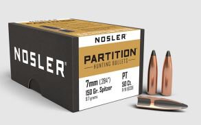 NOSLER GESCHOSSE 7MM/.284 150GR PARTITION SP 50/150