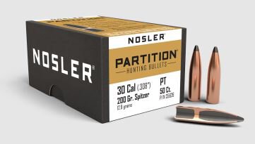 NOSLER GESCHOSSE .30/.308 200GR PARTITION SP 50/150