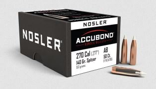 NOSLER GESCHOSSE .270/.277 140GR ACCUBOND SP 50/150