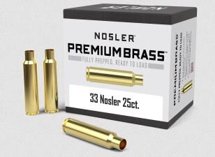 NOSLER H&Atilde;&oelig;LSEN .33 NOSLER 25/50