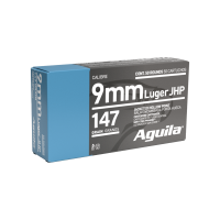 AGUILA MUNITION 9MM LUGER 147GR STANDARD JHP 50/500