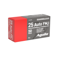 AGUILA MUNITION .25 AUTO 50GR STANDARD FMJ 50/1000