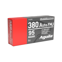 AGUILA MUNITION .380 AUTO 95GR STANDARD FMJ 50/1000