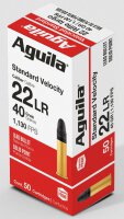 AGUILA MUNITION .22 LR 40GR STANDARD VELOCITY LEAD SP...