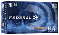 FEDERAL MUNITION .280 REM 150GR SP 20/200