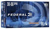 FEDERAL MUNITION .30-06 SPRG 180GR SP 20/200