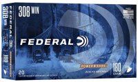 FEDERAL MUNITION .308 WIN 180GR SP 20/200