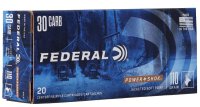 FEDERAL MUNITION .30 CARBINE 110GR SPRN 20/200