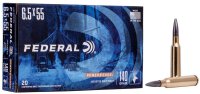 FEDERAL MUNITION 6,5X55 SWEDISH 140GR SP 20/200