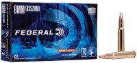 FEDERAL MUNITION 8MM MAUSER 170GR SP 20/200