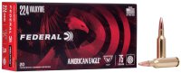 FEDERAL MUNITION .224 VALKYRIE 75GR TMJ 20/500