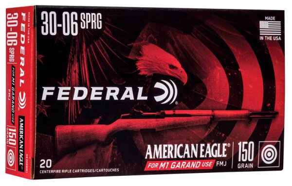 FEDERAL MUNITION .30-06 SPRG 150GR FMJ 20/200