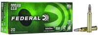 FEDERAL MUNITION .223 REM 42GR RHT 20/500 *LE*