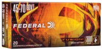 FEDERAL MUNITION .45-70 GOVT 300GR FUSION 20/200
