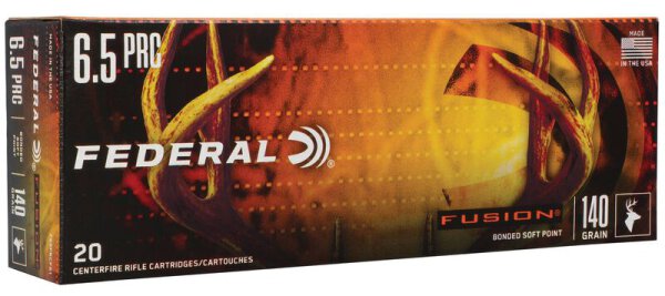 FEDERAL MUNITION 6,5MM PRC 140GR FUSION 20/200