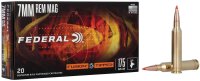 FEDERAL MUNITION 7MM REM MAG 175GR TIPPED FUSION 20/200