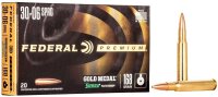 FEDERAL MUNITION .30-06 SPRG 168GR SIERRA MATCHKING BTHP...