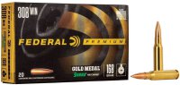 FEDERAL MUNITION .308 WIN 168GR SIERRA MATCHKING BTHP 20/200