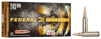 FEDERAL MUNITION .243 WIN 85GR BARNES TSX 20/200