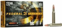 FEDERAL MUNITION .270 WIN 140GR NOSLER ACCUBUND...