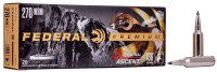 FEDERAL MUNITION .270 WSM 136GR TERMINAL ASCENT 20/200