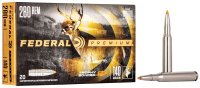 FEDERAL MUNITION .280 REM 140GR TROPHY BONDED TIP 20/200