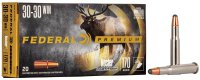 FEDERAL MUNITION .30-30 WIN 170GR NOSLER PARTITION 20/200
