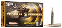 FEDERAL MUNITION .308 WIN 168GR BERGER HYBRID HUNTER 20/200