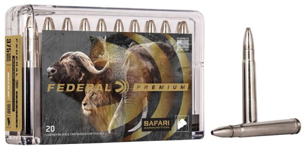 FEDERAL MUNITION .375 H&H MAG 300GR TROPHY BONDED BEAR CLAW 20/200