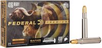 FEDERAL MUNITION .416 RIGBY 400GR TROPHY BONDED...