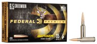 FEDERAL MUNITION 6,5MM CREEDMOOR 135GR BERGER HYBRID...