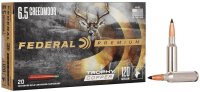 FEDERAL MUNITION 6,5MM CREEDMOOR 120GR TROPHY COPPER 20/200