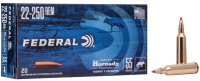 FEDERAL MUNITION .22-250 REM 55GR HORNADY V-MAX 20/200