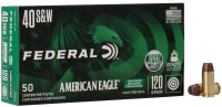 FEDERAL MUNITION .40 S&W 120GR RHT 50/500