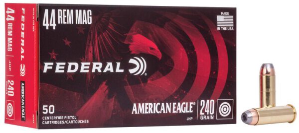 FEDERAL MUNITION .44 REM MAG 240GR JHP 50/1000