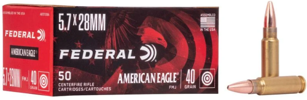 FEDERAL MUNITION 5,7 X 28MM 40GR FMJ 50/500