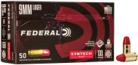 FEDERAL MUNITION 9MM LUGER 130GR TSJ 50/500