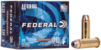 FEDERAL MUNITION .44 REM MAG 240GR JHP 20/500