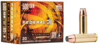 FEDERAL MUNITION .500 S&W 325GR FUSION SP 20/200