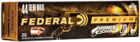 FEDERAL MUNITION .44 REM MAG 270GR BONDED HOLLOW POINT...