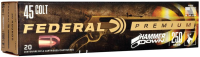 FEDERAL MUNITION .45 COLT 250GR BONDED HOLLOW POINT 20/200